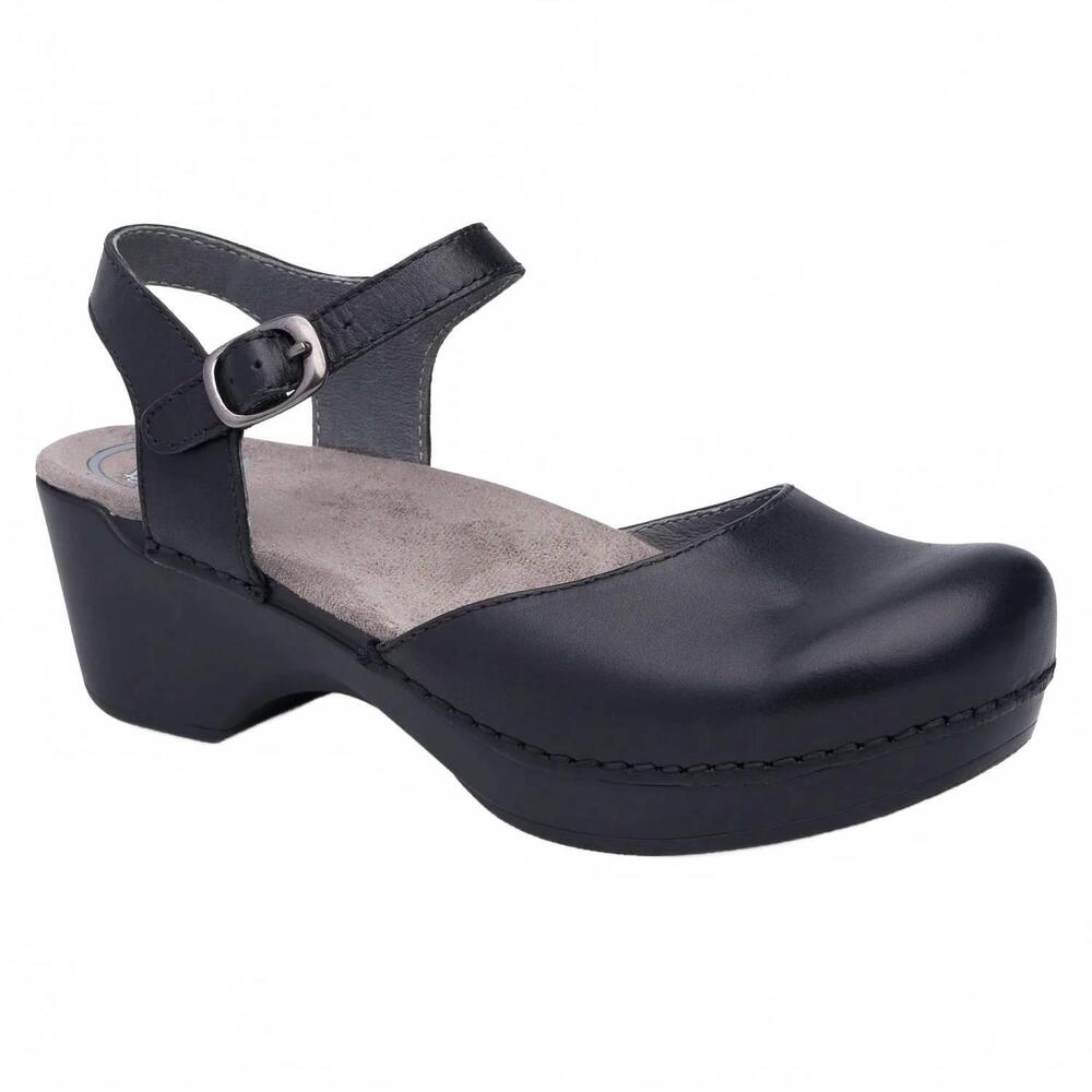 NEW DANSKO women's sam clogs in black